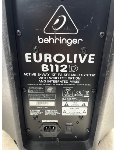 Behringer EUROLIVE B112D Cassa... Behringer EUROLIVE B112D Cassa...