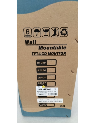Elkron TV4200133 Monitor Colore VGA...