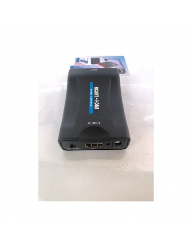 CONVERTITORE VIDEO HD AV ADATTATORE DA SCART A HDMI 720P 1080P Ing.Scart -Usc.HDM