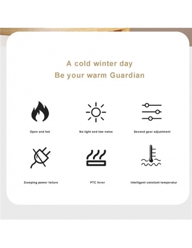 Lotvic Termoventilatore elettrico...