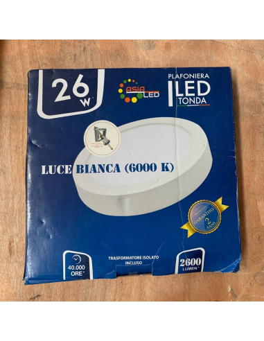 Asia Led Plafoniera Rotonda 26W... Asia Led Plafoniera Rotonda 26W...
