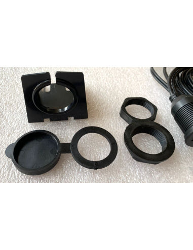 PRESA PROLUNGA VOLANTE USB + AUX RCA...