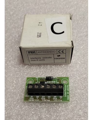 Urmet 1043/026 interfaccia controllo...