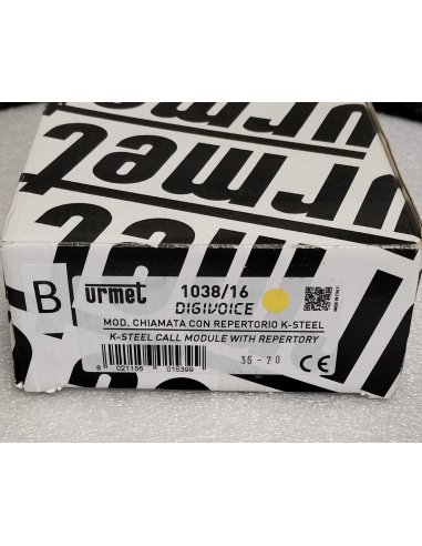 Urmet 1038/16 Modulo Di Chiamata con...