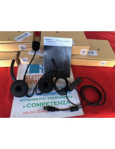 Cuffie USB con microfono...