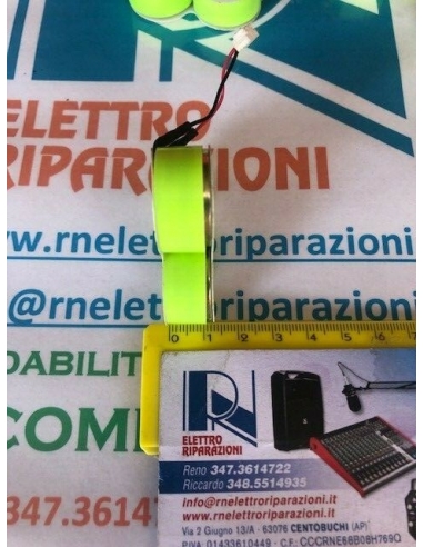 7,2V 260mA Batteria ricaricabile...