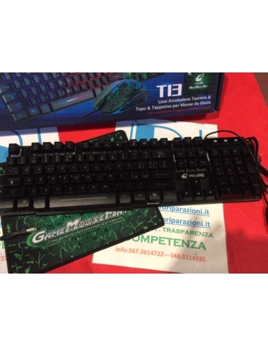 Tastiera + Mouse da Gioco ZIYOULANG...