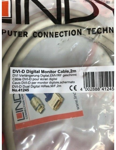 LINDY Cavo Prolunga DVI-D Dual Link...