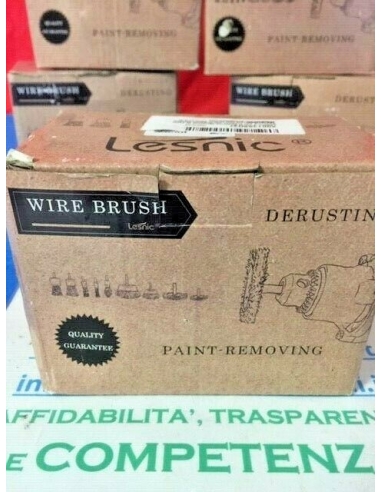  Set 9 Pezzi Spazzole Metalliche...