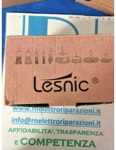  Set 9 Pezzi Spazzole Metalliche...