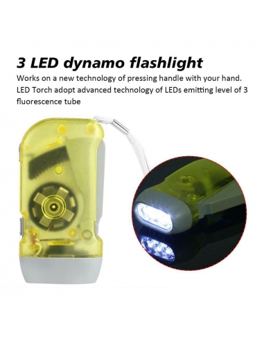 Torcia a LED con alimentazione...