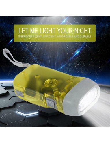 Torcia a LED con alimentazione...