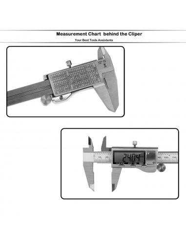 Calibro digitale acciaio INOX KINOEE...