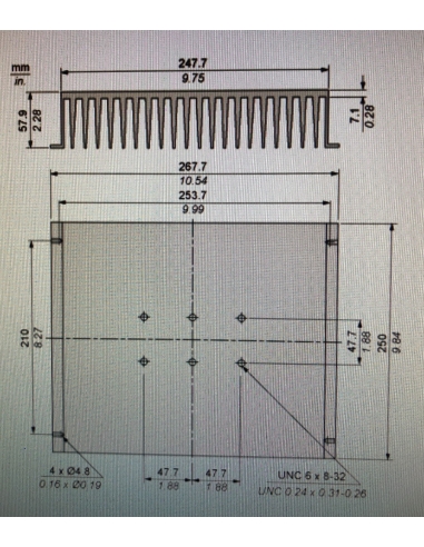 Dissipatore SSRHP02 Montaggio a...