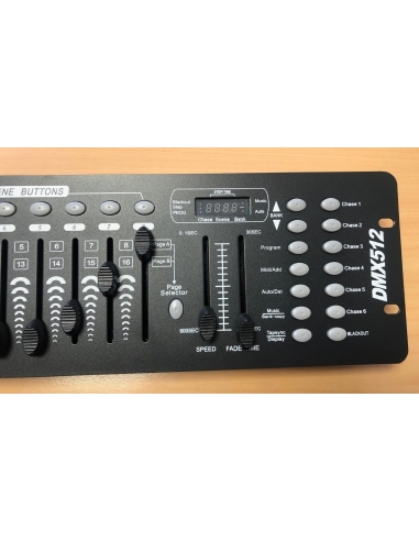 CENTRALINA DMX MIXER CONTROLLER LUCI...