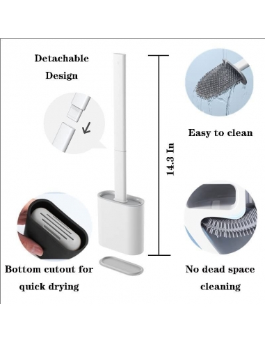 Set portascopino supporto bagno...