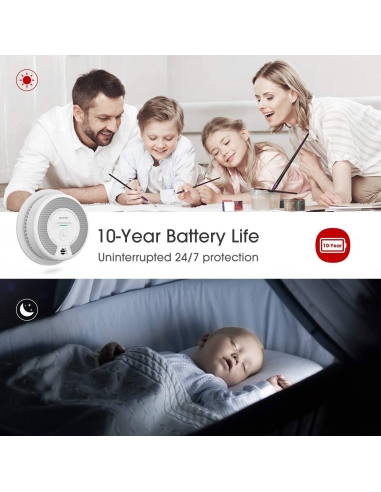 Rilevatore di fumo X-Sense SD06...