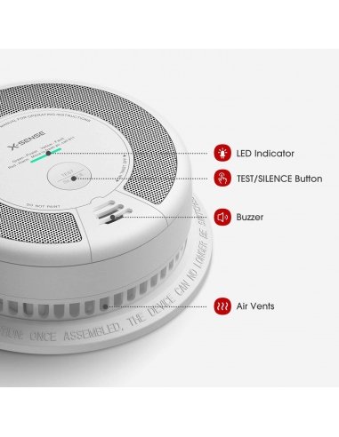 Rilevatore di fumo X-Sense SD06...