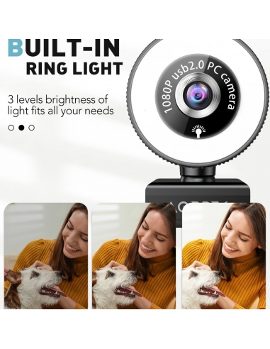 Webcam in streaming 1080P AGPTEK...