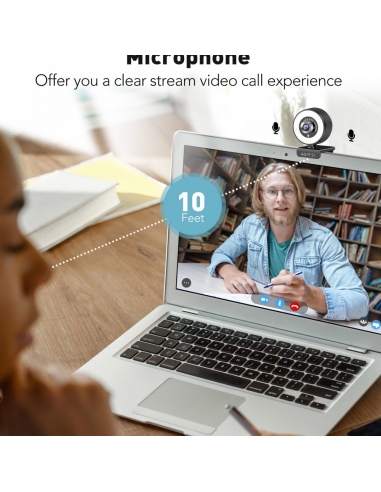 Webcam in streaming 1080P AGPTEK...