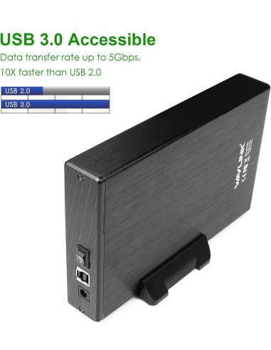 Custodia 3.5 pollici USB 3.0 SATA...