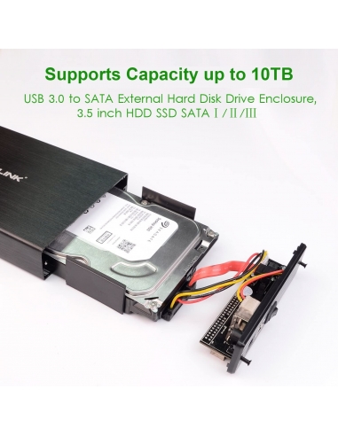 Custodia 3.5 pollici USB 3.0 SATA...