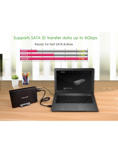 Custodia 3.5 pollici USB 3.0 SATA...