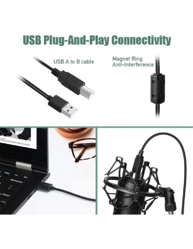 Microfono USB Namvo, microfono da...