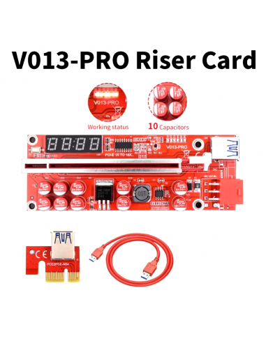 V013 Pro PCIE Riser per scheda Video...