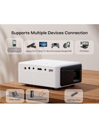 YOTON Y3 Proiettore Portatile Full HD...