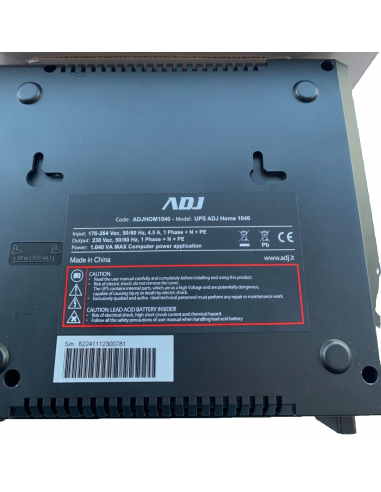 ADJHOM1040 UPS ADJ HOME SERIES 1040... ADJHOM1040 UPS ADJ HOME SERIES 1040...