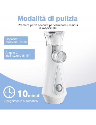 JOSSIS Aerosol Nebulizzatore...