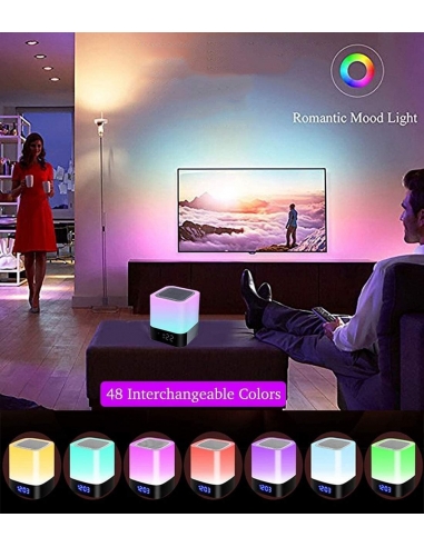 Cassa Bluetooth Luci Notturne 5 in 1... Cassa Bluetooth Luci Notturne 5 in 1...