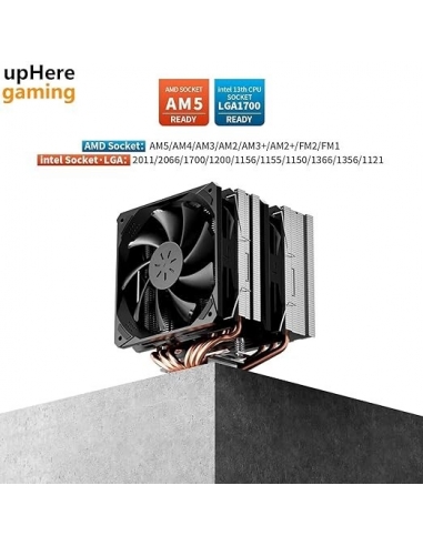 pHere gaming Dissipatore CPU 6 Tubi...