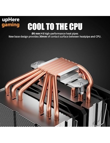 pHere gaming Dissipatore CPU 6 Tubi...