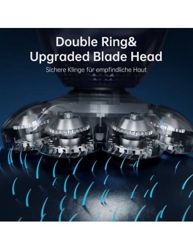 LK-5803 Rasoio Elettrico Barba...