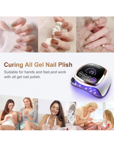 NAXBEY Lampada UV Led Fornetto Unghie...