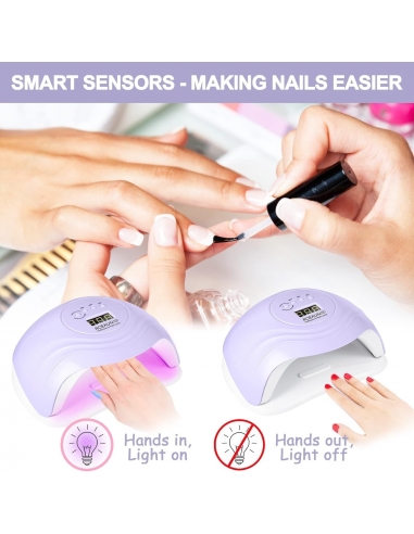 Roexun Lampada Unghie LED UV4...