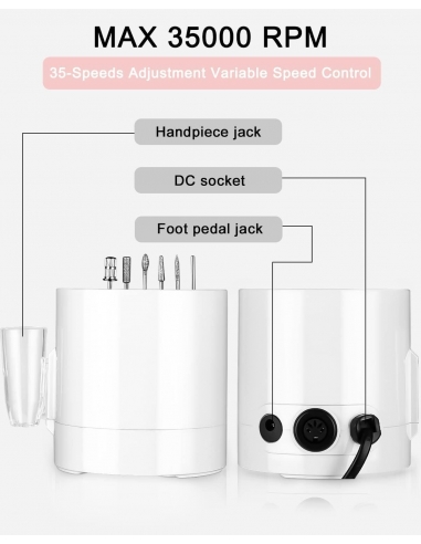 Fresa Unghie Professionale Lima...