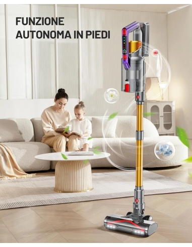 Kissof S17 Aspirapolvere scopa senza...