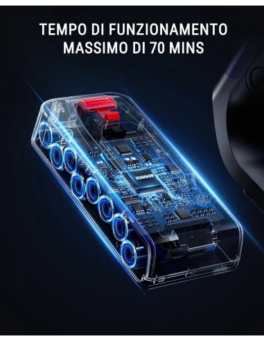 Kissof S17 Aspirapolvere scopa senza...