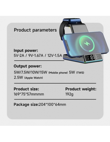 Z6 Caricabatteria Wireless Magnetico...