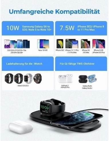 Seneo PA200A Caricabatteria Wireless...