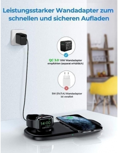 Seneo PA200A Caricabatteria Wireless...