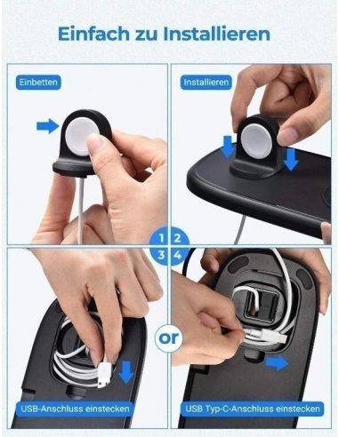 Seneo PA200A Caricabatteria Wireless...