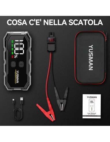 YUSMAN Booster Starter Avviamento...