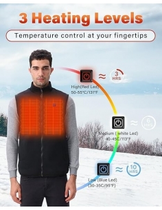 Rrtizan XL Gilet Riscaldato... 2