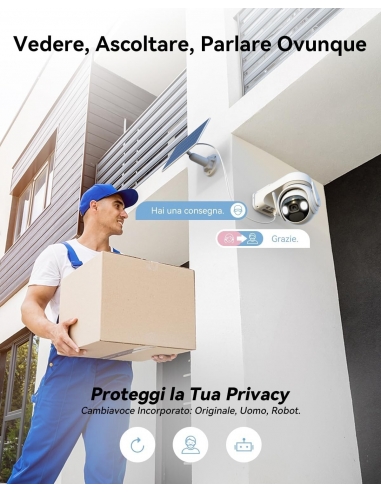 Imou 2K Telecamera Sorveglianza Wi-Fi... Imou 2K Telecamera Sorveglianza Wi-Fi...