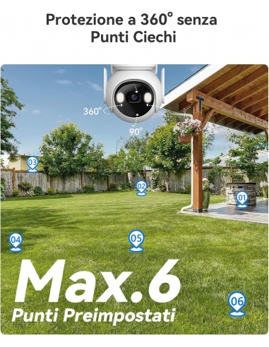 Imou 2K Telecamera Sorveglianza Wi-Fi... Imou 2K Telecamera Sorveglianza Wi-Fi...