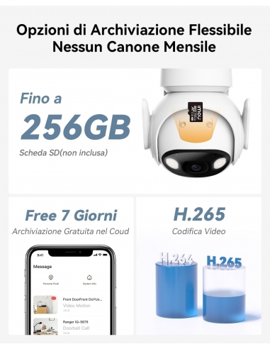 Imou 2K Telecamera Sorveglianza Wi-Fi... Imou 2K Telecamera Sorveglianza Wi-Fi...